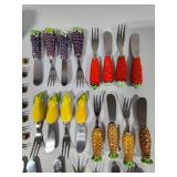 Lot of Assorted Spreaders, Forks & Serving Accessories