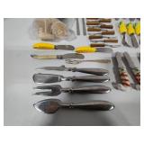 Lot of Assorted Spreaders, Forks & Serving Accessories