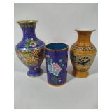 Cloisonne Vase & Decor Pieces