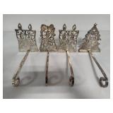 Bombay Metal Stocking Hangers (4)