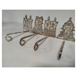 Bombay Metal Stocking Hangers (4)