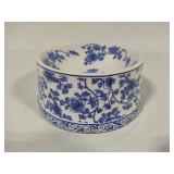 Wisteria Blue & White Dog Bowl - Dishwasher Safe