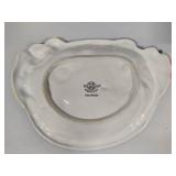 Fitz & Floyd Large Kitty Witches Candy Dish