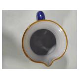 Mexican Talavara Hand Painted Pitcher - Signed