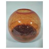 MCM Swirl Art Glass Vase