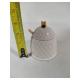 Small Honeycomb Honey Pot