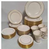 Gorham "Theme Gold" Fine China Setting