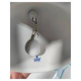 Lladro 2001, 2002, 2004 & 2005 Bell Christmas Ornaments w/Box