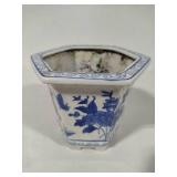 Blue & White Planters