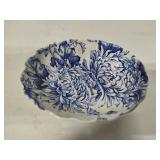 Blue & White Soap Dish, Trinket Box & Small Vase