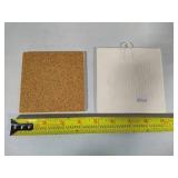 Assorted Blue & White Plates, Coaster, Trivets, etc