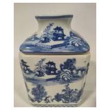 Porcelain Blue & White Jar & Vase
