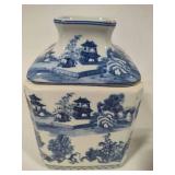 Porcelain Blue & White Jar & Vase