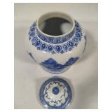 Porcelain Blue & White Jar & Vase