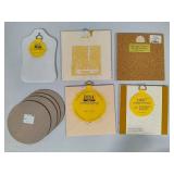Assortment of Hanging Tiles, Trivets & Coasters