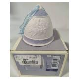 Lladro 1993, 1995 & 1998 Bell Christmas Ornaments w/Box