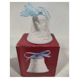 Lladro 1993, 1995 & 1998 Bell Christmas Ornaments w/Box