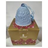 Lladro 2006, 2008, 2009 and 2010 Bell Christmas Ornaments w/Box