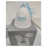 Lladro 2014 (x2), 2016 & 2017 Bell Christmas Ornaments w/Box