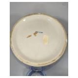 XL Blue & White Temple Jar w/Lid