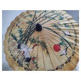 Japanese Paper Parisol w/Wood Handle