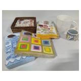 Starbucks Mug, Assortment of Paper Napkins *New* & Small MN Mug