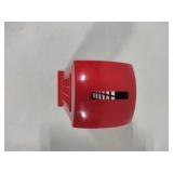 Vintage Metal Red Telephone Bank