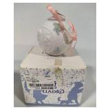Lladro 1992, 1993 & 1997 Round Ball Christmas Ornaments w/Box