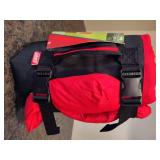 Canvas Picnic Basket Basket & Coleman Travel Dog Bed