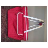 Canvas Picnic Basket Basket & Coleman Travel Dog Bed