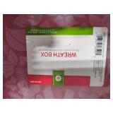 Berry & Floral Wreaths w/Wreath Box Storage Containers