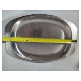 Stainless Steel Serving Platters from Denmark & Sweden