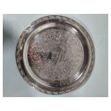 Oneida Silversmiths Silver Plated Serving Trays