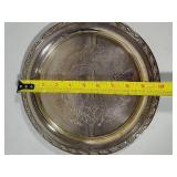 Oneida Silversmiths Silver Plated Serving Trays