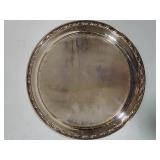 Oneida Silversmiths Silver Plated Serving Trays
