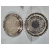 Silver Plated Serving Rounds
