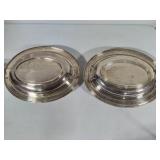 Silver Plated Relish Trays & Butter Dishes