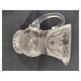 Edinburgh Crystal Thistle Pattern Water Pitcher