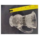 Edinburgh Crystal Thistle Pattern Water Pitcher