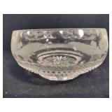Edinburgh Crystal Thistle Pattern Bowl