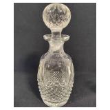 Waterford Crystal Decanter w/Nine Sherry Glasses