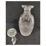 Waterford Crystal Decanter w/Nine Sherry Glasses