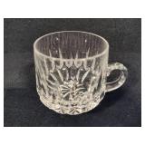 Gorham Crystal Coffee Mugs (12)