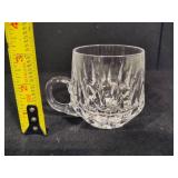 Gorham Crystal Coffee Mugs (12)