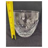 Crystal Ice Bucket w/Five Cordial Glasses
