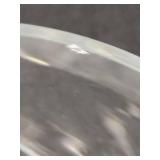 Crystal Ice Bucket w/Five Cordial Glasses