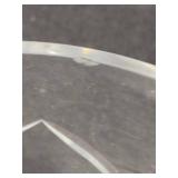 Crystal Ice Bucket w/Five Cordial Glasses