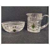 Waterford Crystal "Overture" Sugar & Creamer *New in Box*