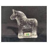 Lindshammer Glass Crystal Dala Horse