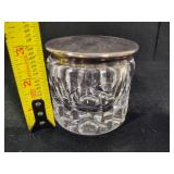 Trinket Boxes w/Sterling Lids + Lappas Crystal